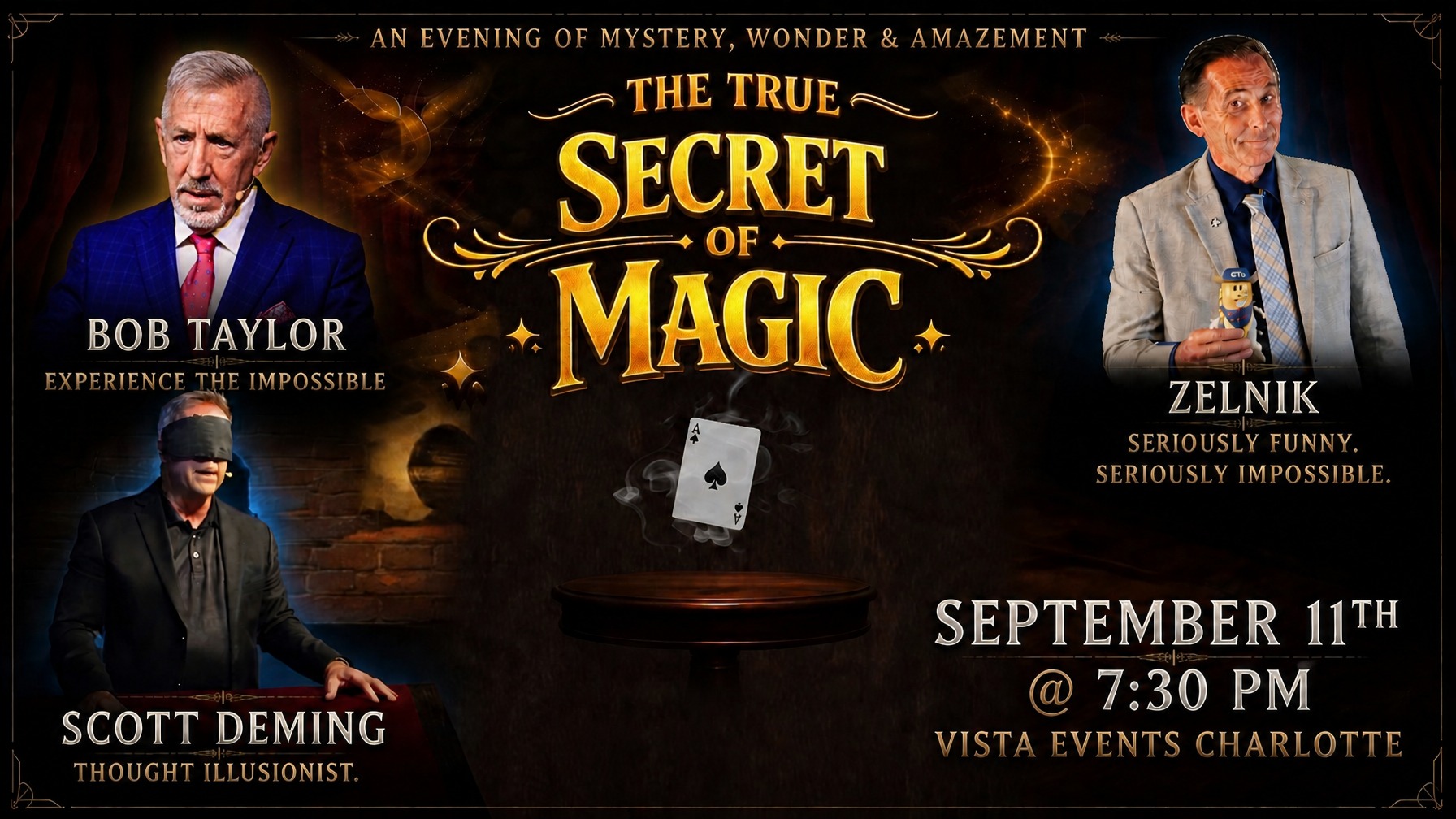 Live Amazing Magic in Charlotte
